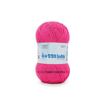 Ganga Hobby India Crochet Thread - Pink 67