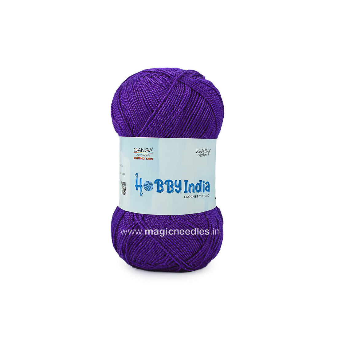 Ganga Hobby India Crochet Thread - Purple 74