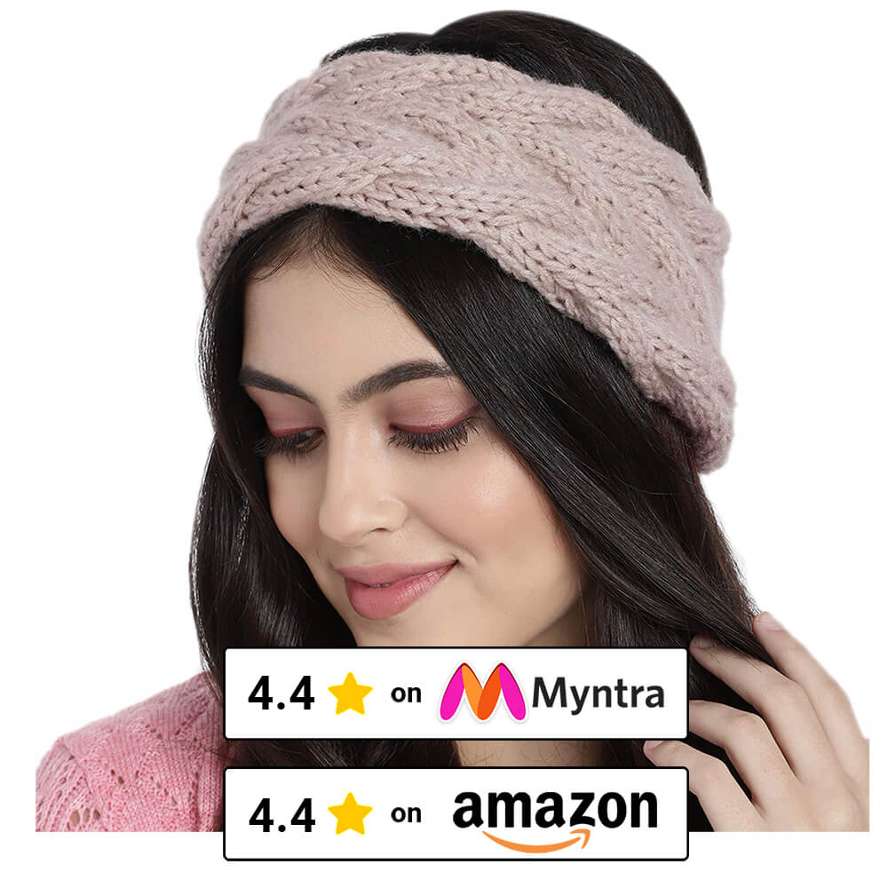 Cable Headband - Beige 109