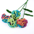 Charming Carnations - Handcrafted Crochet Flowers