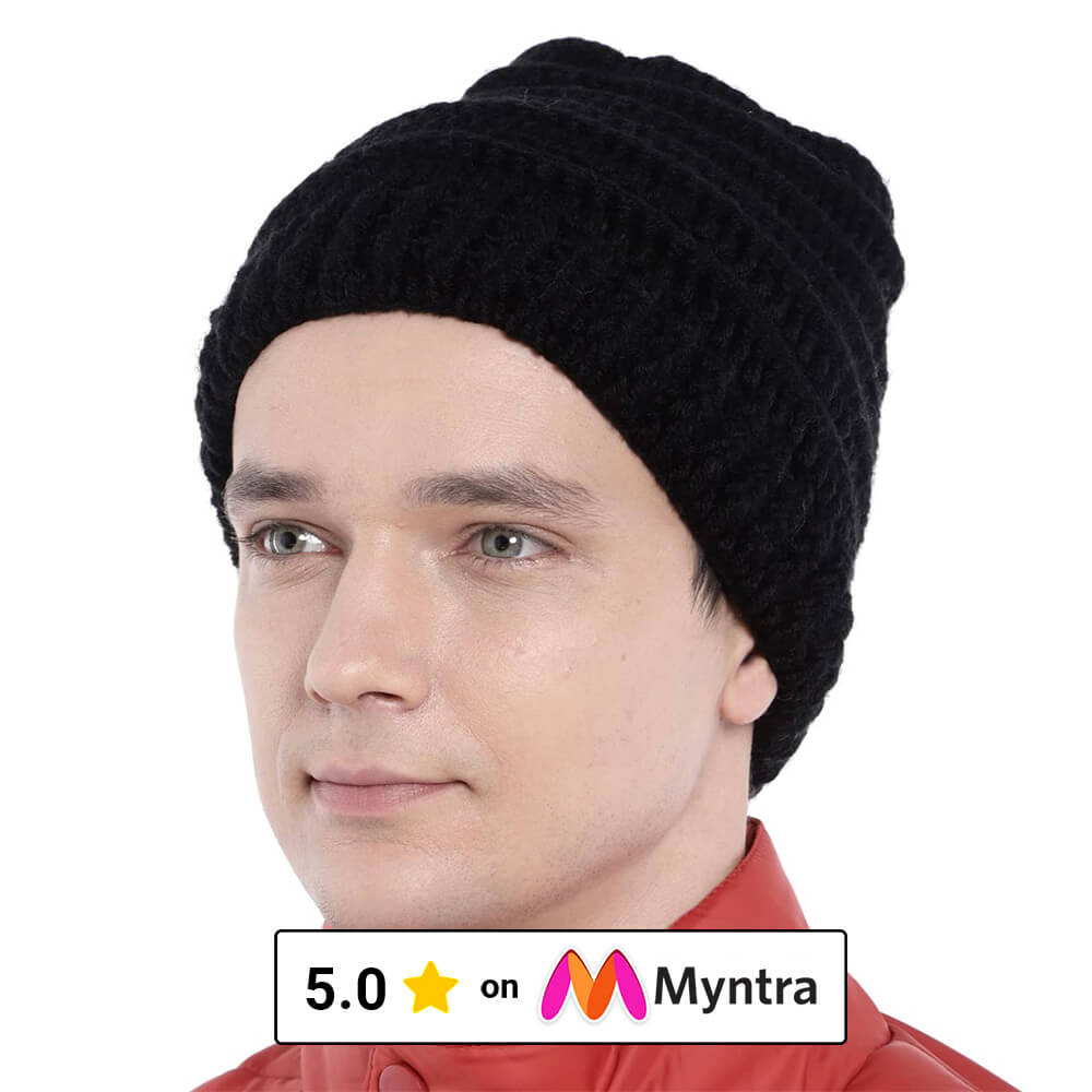 Self-Striping Beanie - 2828