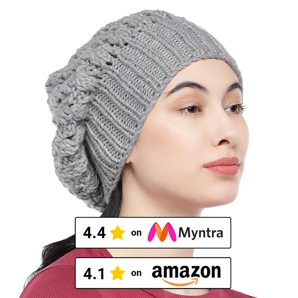 Grey Beanie - 820