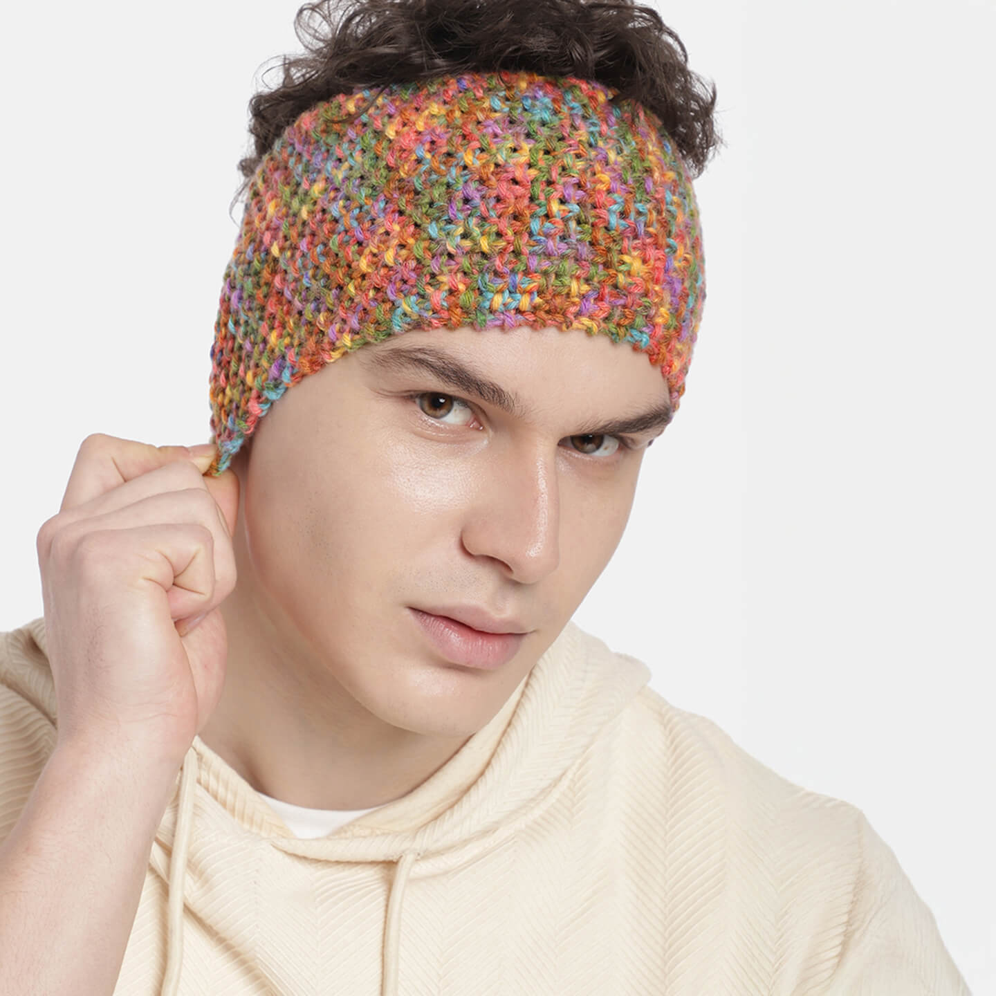 Knitted Headband - Multicolor 10390