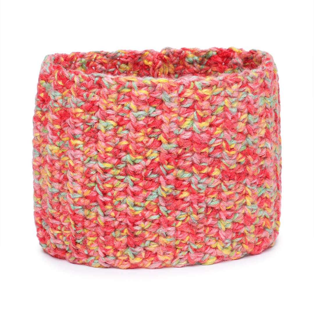 Crochet Headband - Orange 10411