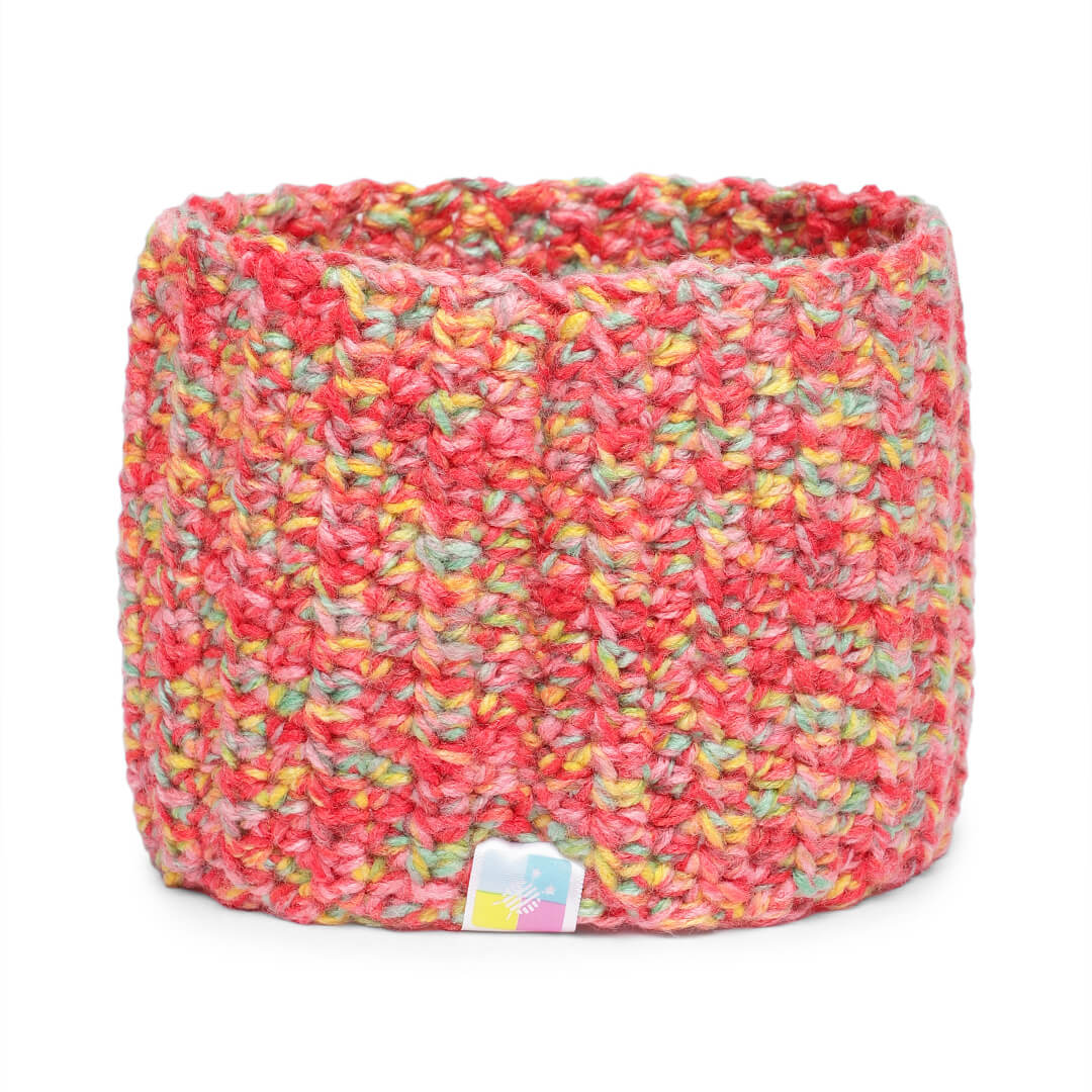 Crochet Headband - Orange 10411