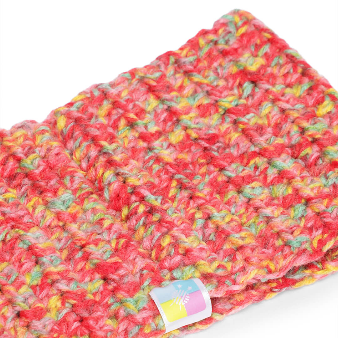 Crochet Headband - Orange 10411