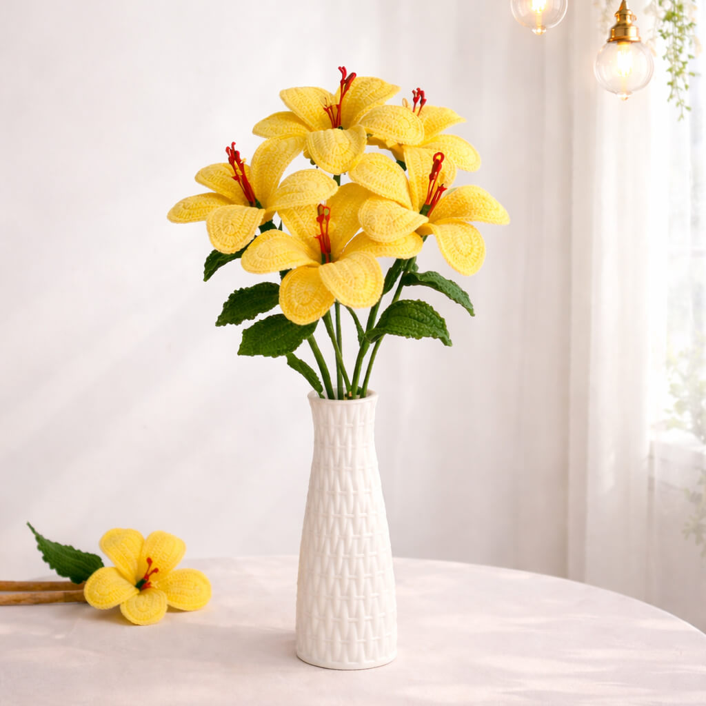 Hibiscus Flower Crochet Workshop - Magic Makers (Offline, Mumbai)