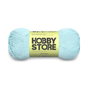 Aran AcryCot Yarn by Hobby Store - Light Blue - 11003