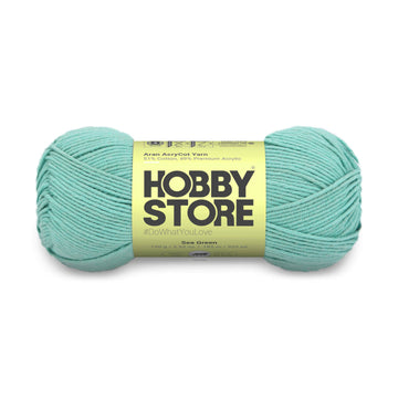 Aran AcryCot Yarn by Hobby Store - Sea Green - 11010