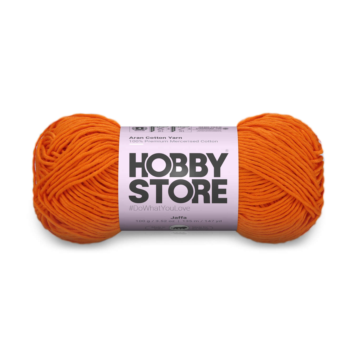 Aran Mercerised Cotton Yarn by Hobby Store - Jaffa - 420