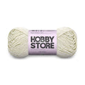 Aran Mercerised Cotton Yarn by Hobby Store - Off White - 433