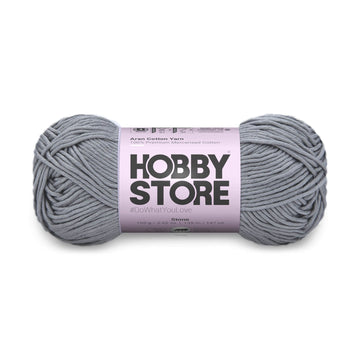 Aran Mercerised Cotton Yarn by Hobby Store - Stone - 445