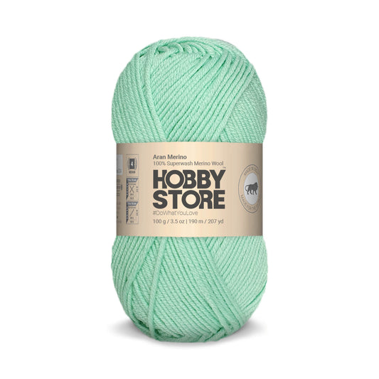 Aran Merino Wool by Hobby Store - Indigo Green AM023