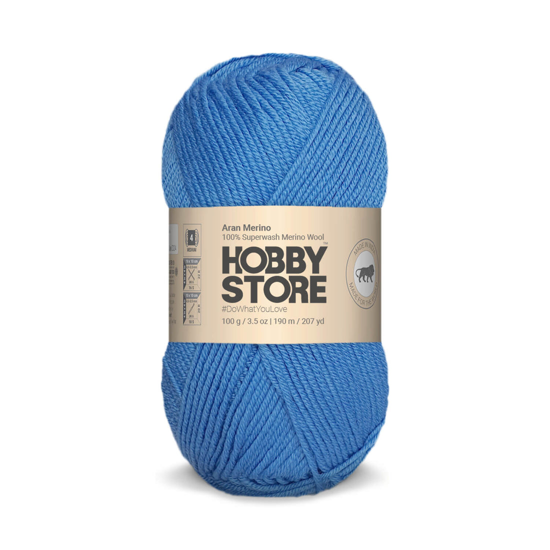 Aran Merino Wool by Hobby Store - Just Blue AM016