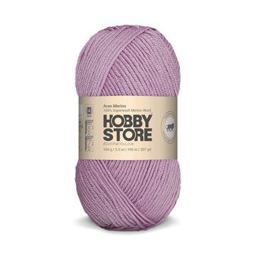 Aran Merino Wool by Hobby Store - Lavender AM024