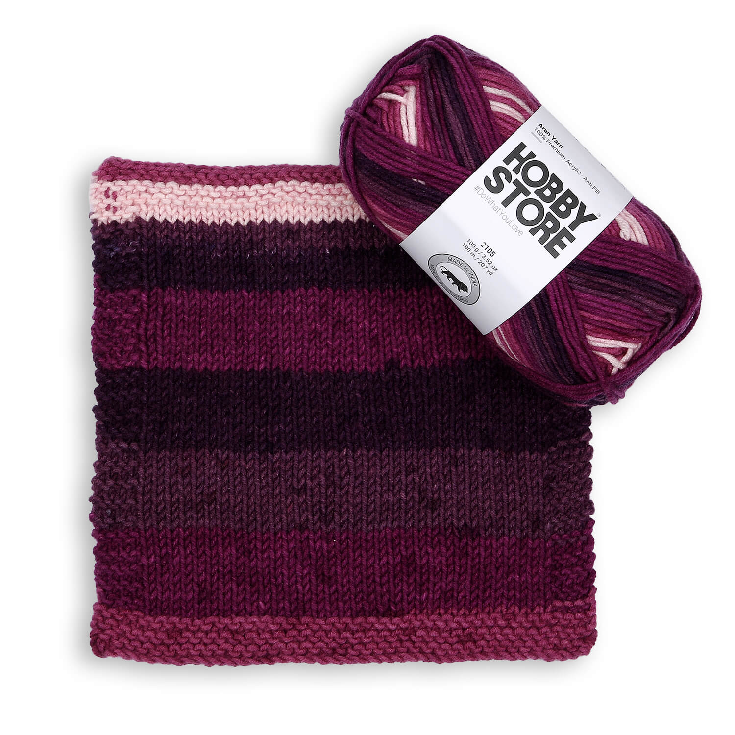 Aran Anti-Pill Yarn by Hobby Store - Multi-Color 2105