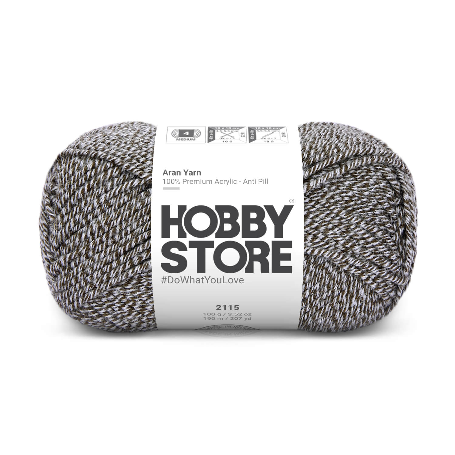 Aran Anti-Pill Yarn by Hobby Store - Multi-Color 2115