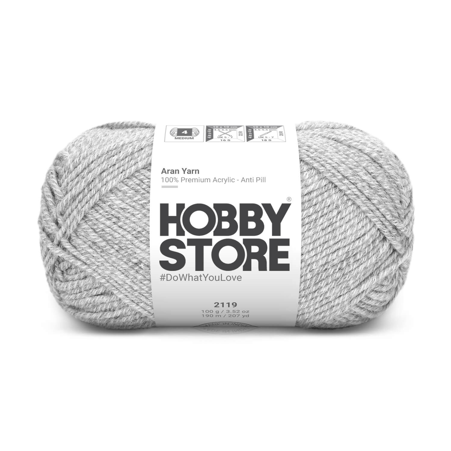 Aran Anti-Pill Yarn by Hobby Store - Multi-Color 2119