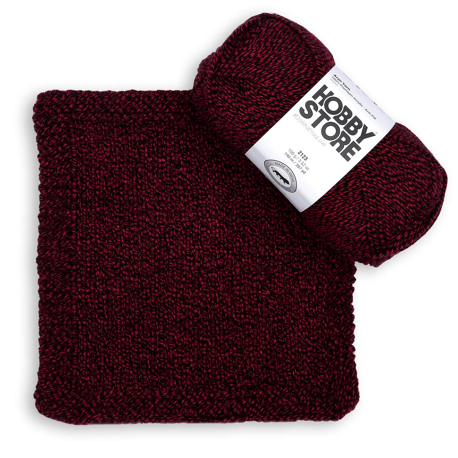 Aran Anti-Pill Yarn by Hobby Store - Multi-Color 2123