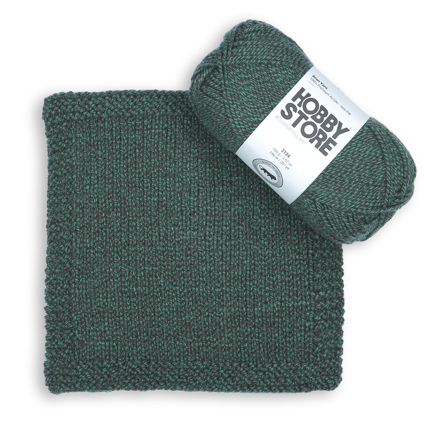 Aran Anti-Pill Yarn by Hobby Store - Multi-Color 2124