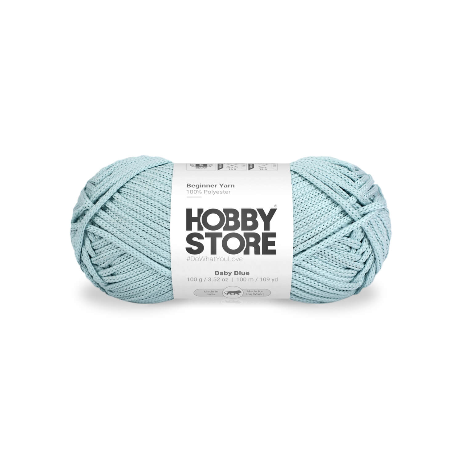 Beginner Yarn by Hobby Store - Baby Blue 004