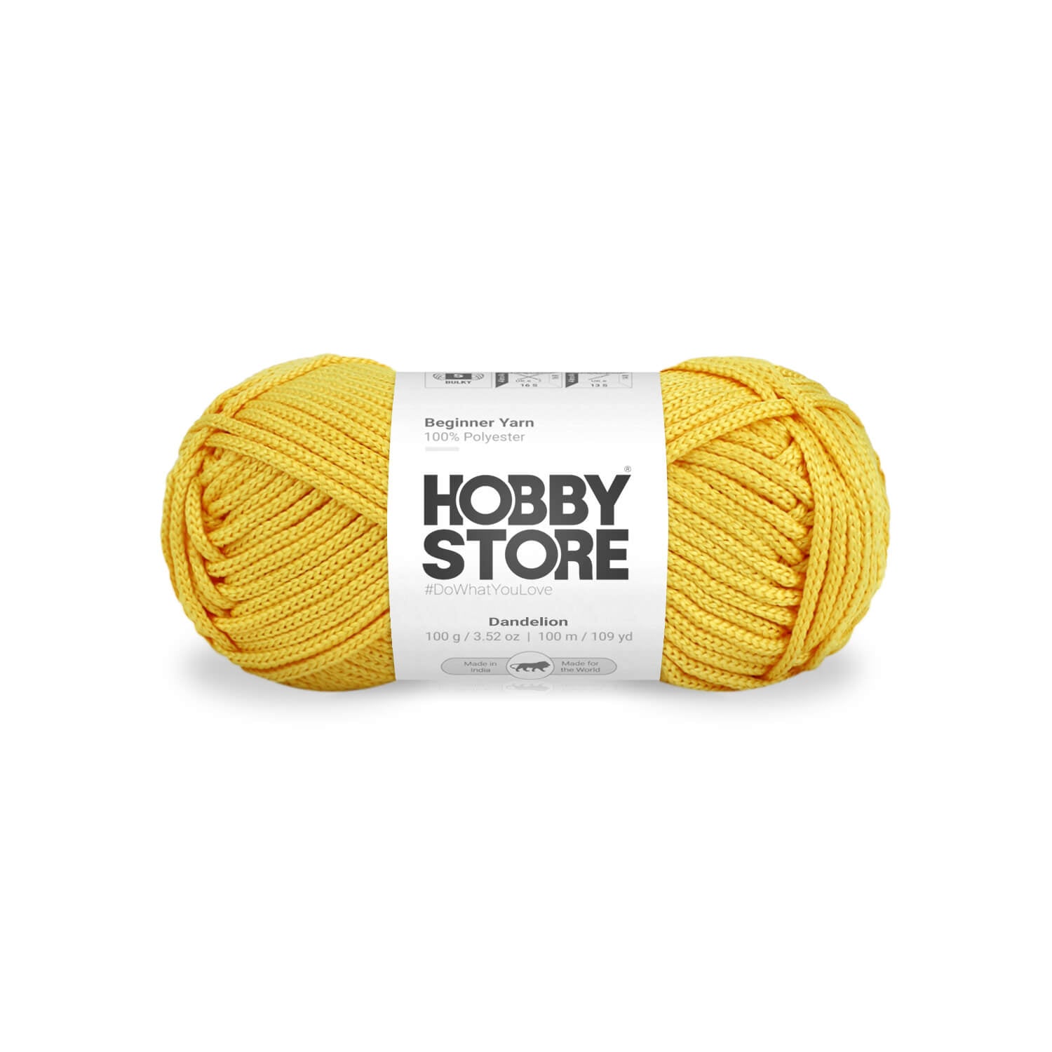 Beginner Yarn by Hobby Store - Dandelion 006