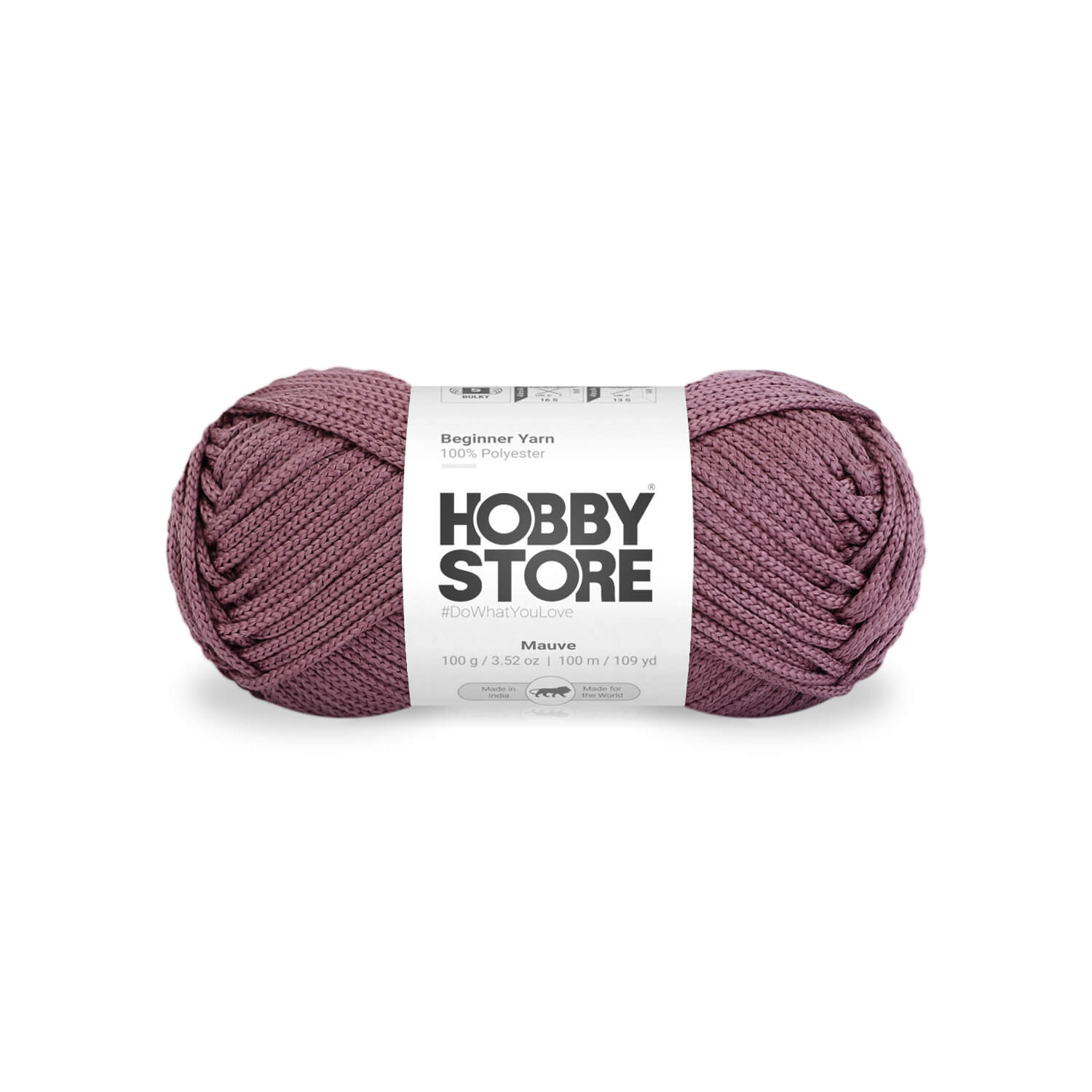 Beginner Yarn by Hobby Store - Mauve 013