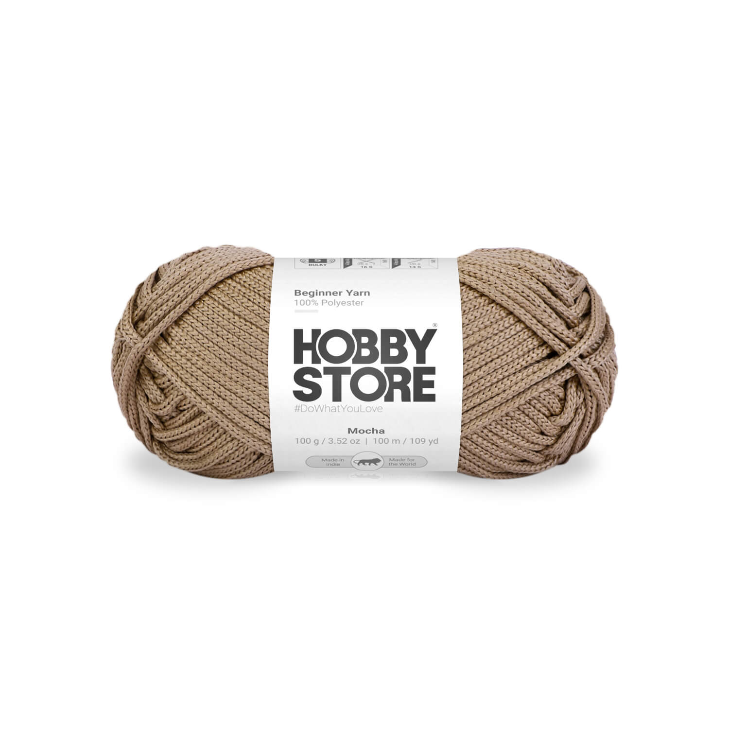 Beginner Yarn by Hobby Store - Mocha 031