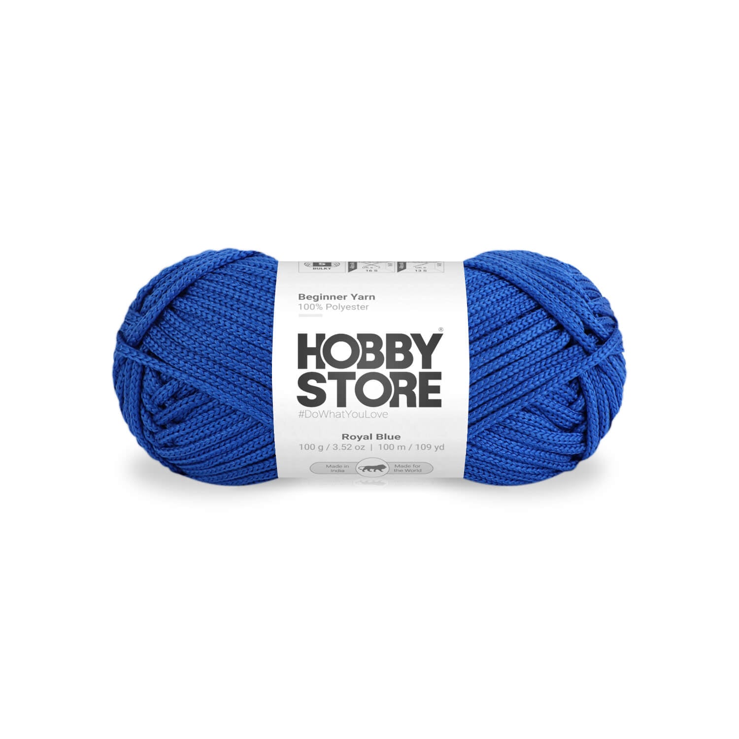 Beginner Yarn by Hobby Store - Royal Blue 018