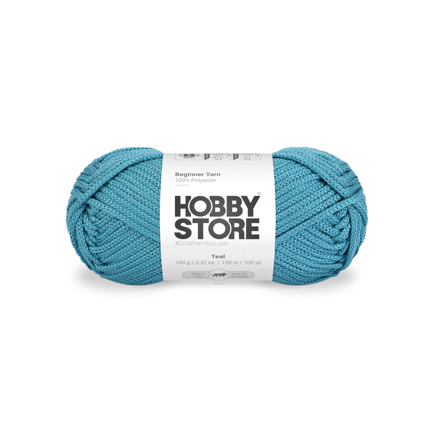 Beginner Yarn by Hobby Store - Teal 033