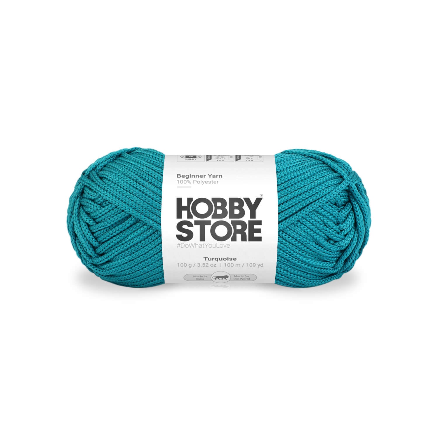 Beginner Yarn by Hobby Store - Turquoise 034