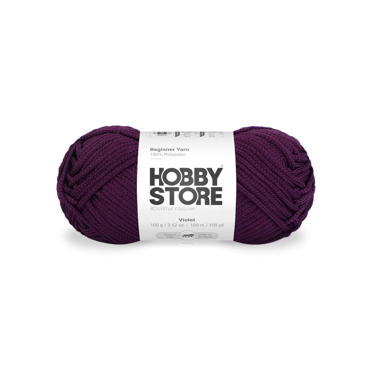 Beginner Yarn by Hobby Store - Violet 032
