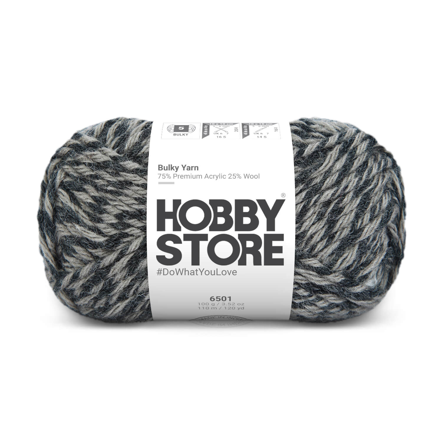 Bulky Yarn by Hobby Store - Multi-Color 6501