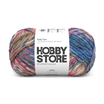 Bulky Yarn by Hobby Store - Multi-Color 6503