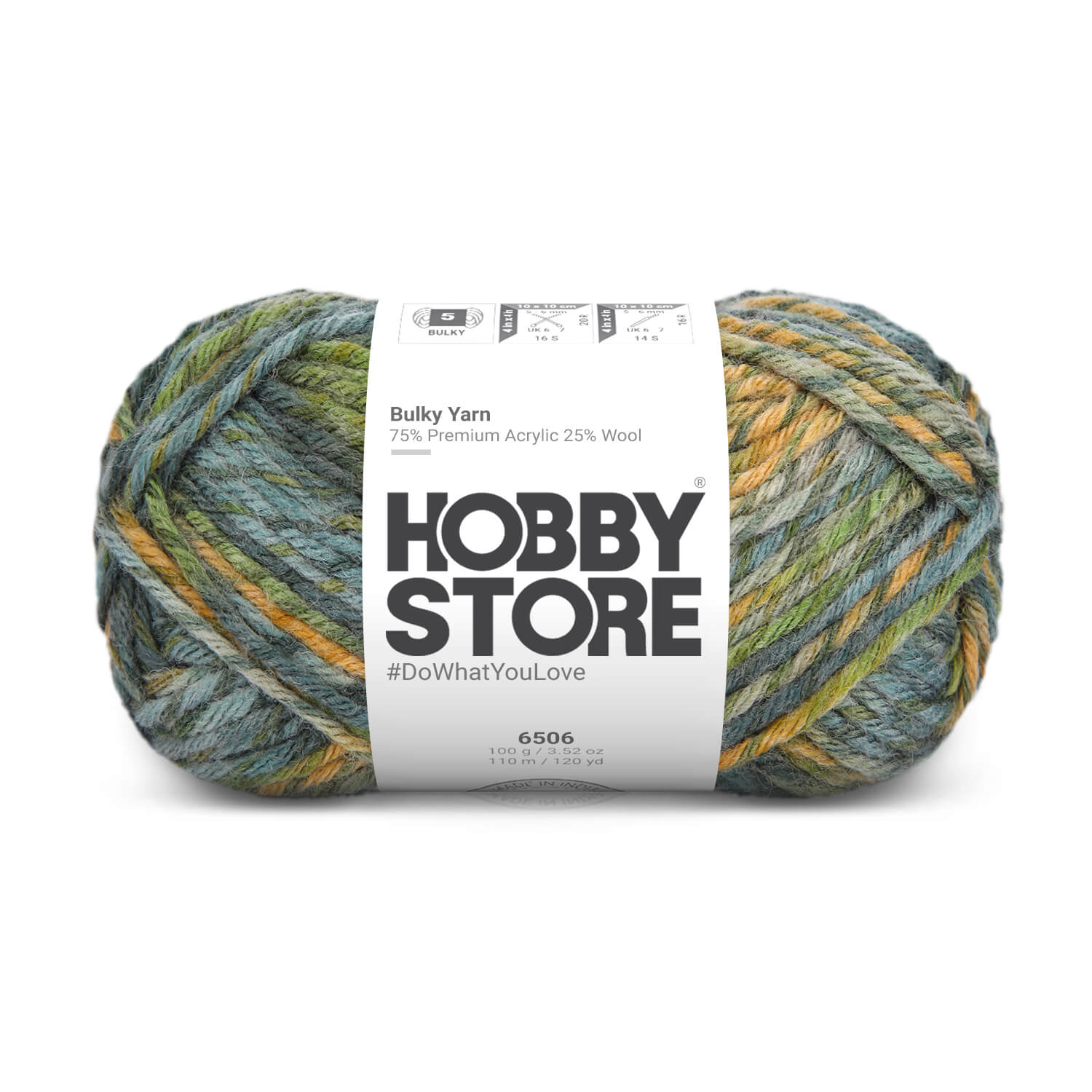 Bulky Yarn by Hobby Store - Multi-Color 6506