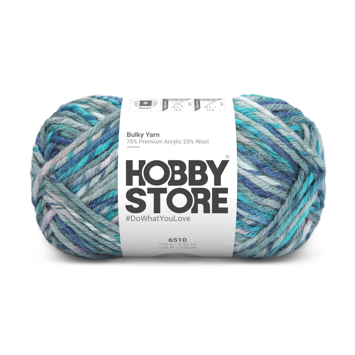 Bulky Yarn by Hobby Store - Multi-Color 6510