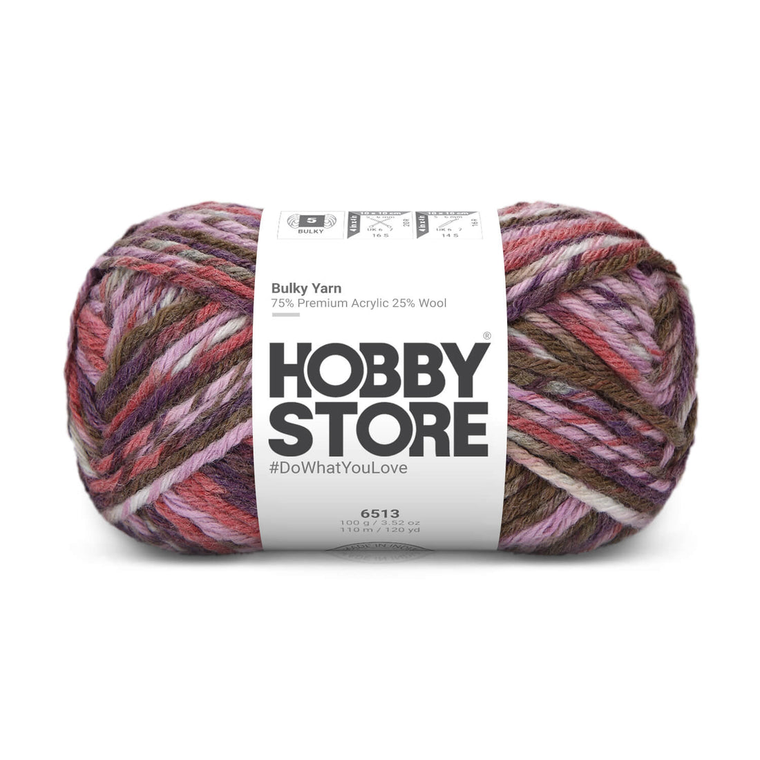 Bulky Yarn by Hobby Store - Multi-Color 6513