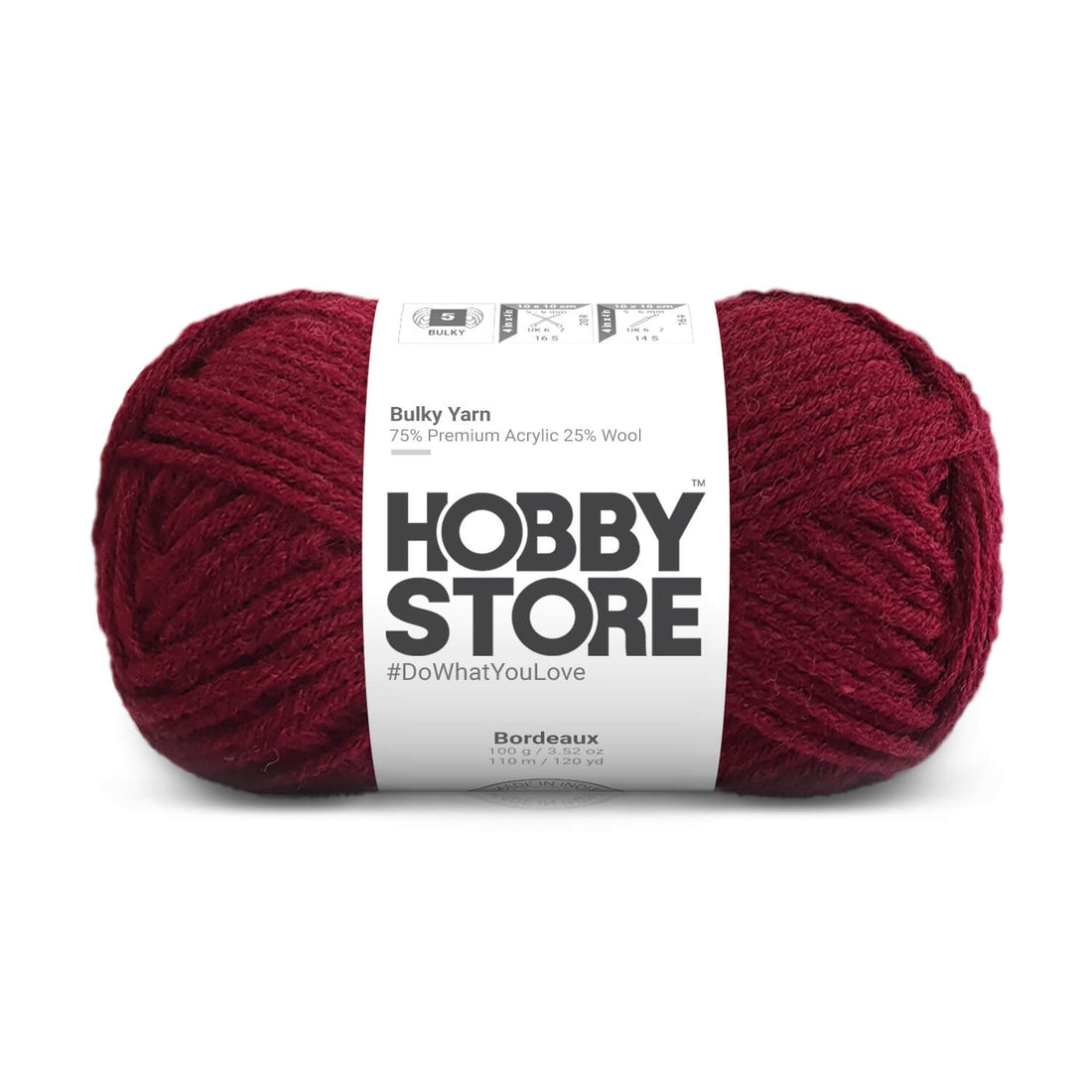 Bulky Yarn by Hobby Store - Bordeaux 6003