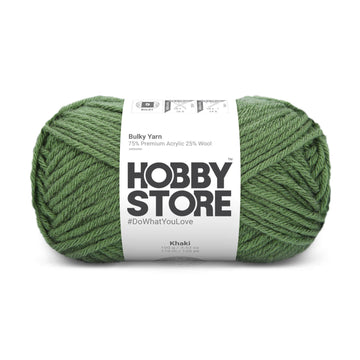Bulky Yarn by Hobby Store - Khaki 6038