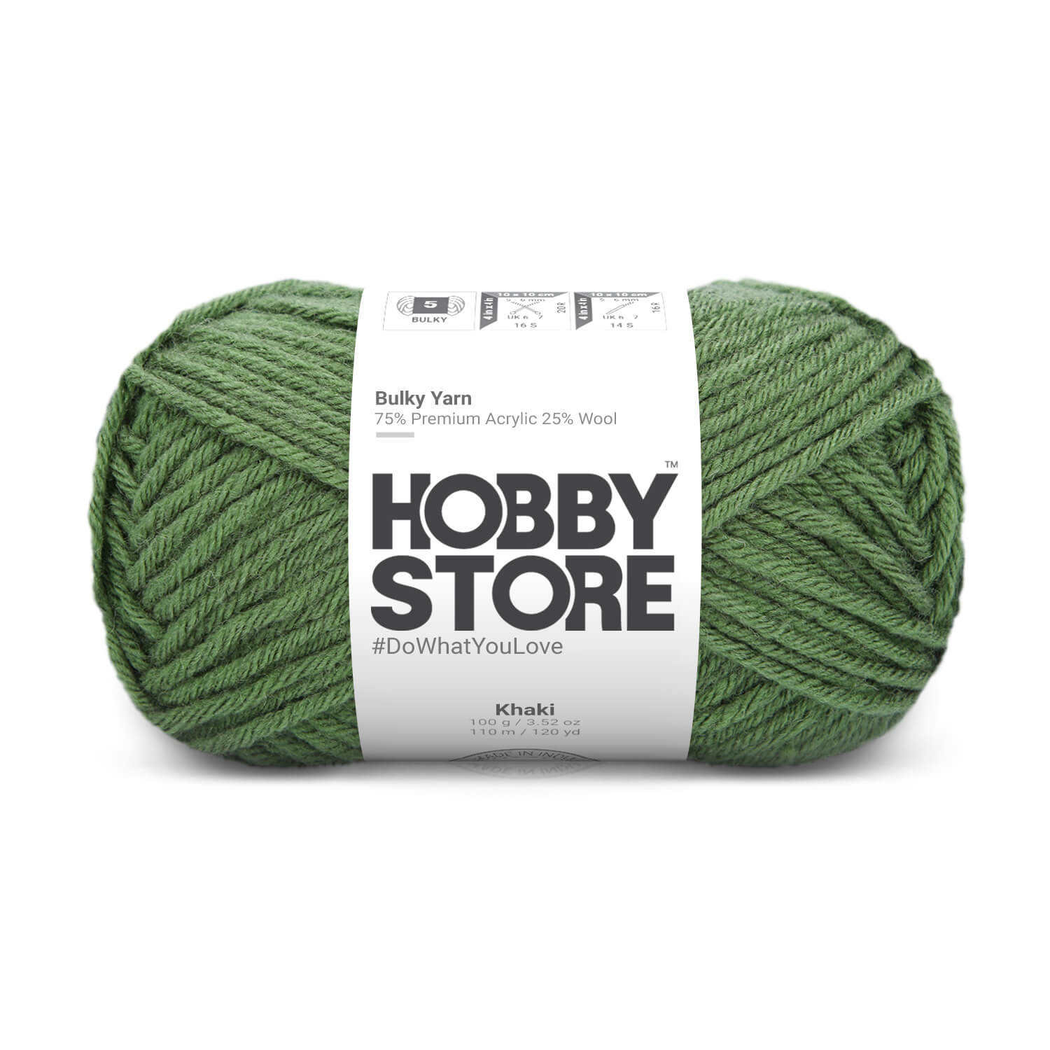 Bulky Yarn by Hobby Store - Khaki 6038