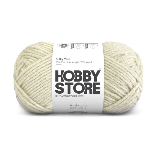 Bulky Yarn by Hobby Store - Mushroom 6005