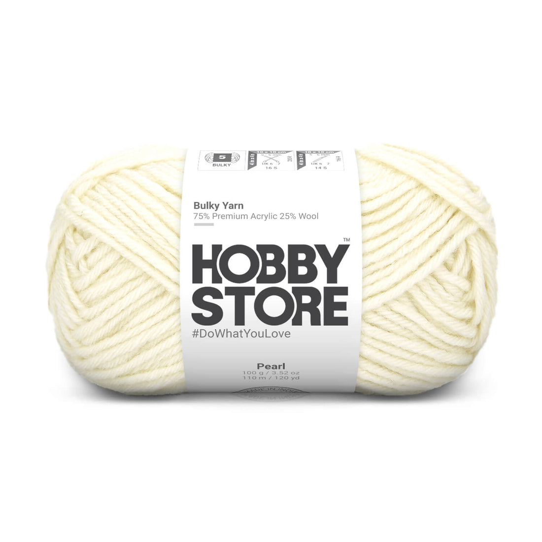 Bulky Yarn by Hobby Store - Pearl 6036