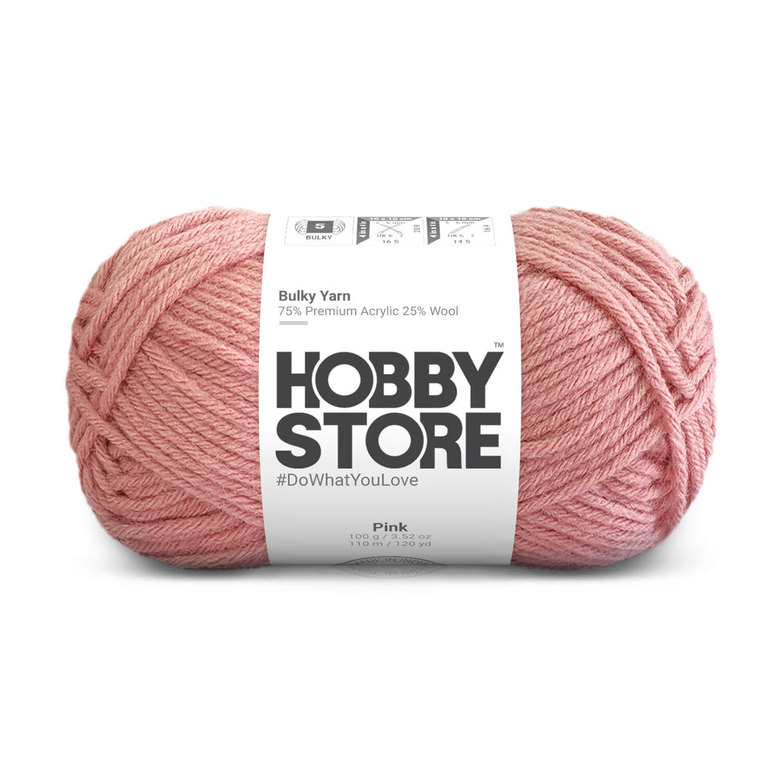 Bulky Yarn by Hobby Store - Pink 6031
