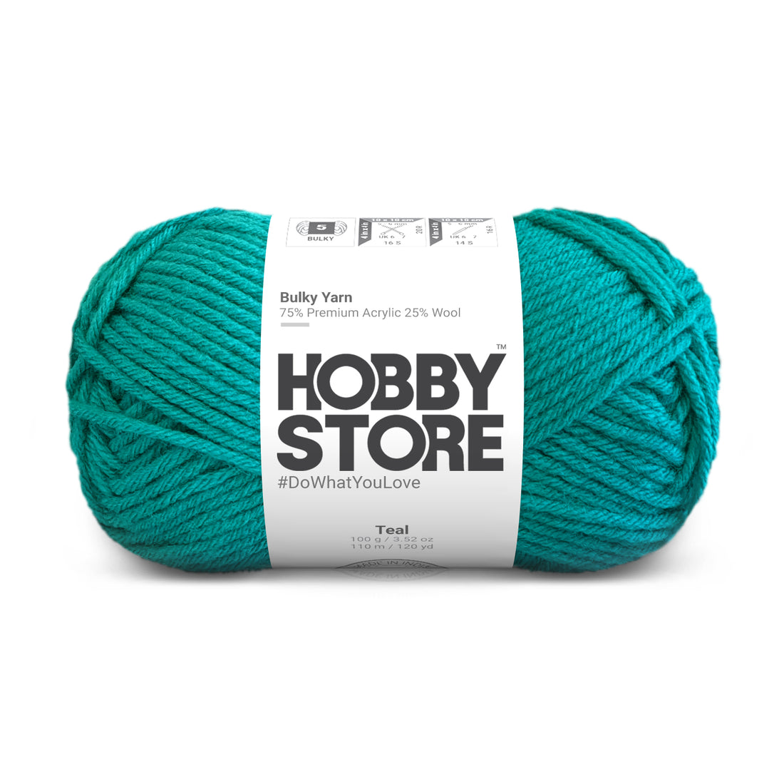 Bulky Yarn by Hobby Store - Teal 6034