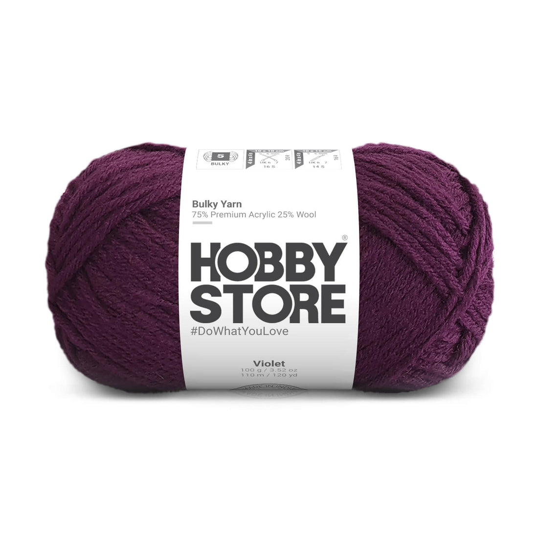 Bulky Yarn by Hobby Store - Violet 6040