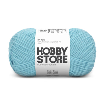 DK Anti-Pill Yarn by Hobby Store - Baby Blue 5028