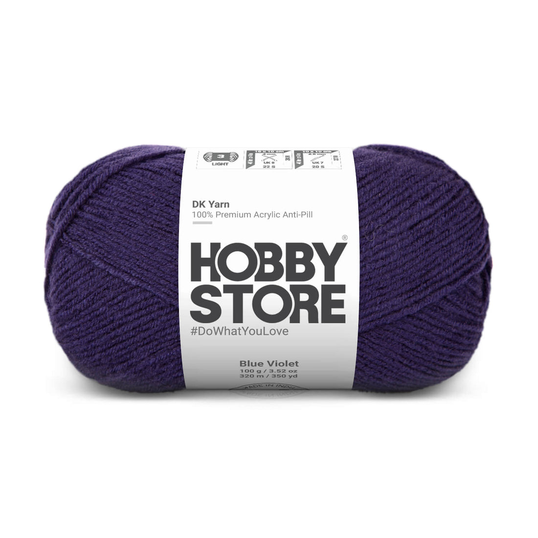 DK Anti-Pill Yarn by Hobby Store - Blue Violet 5036