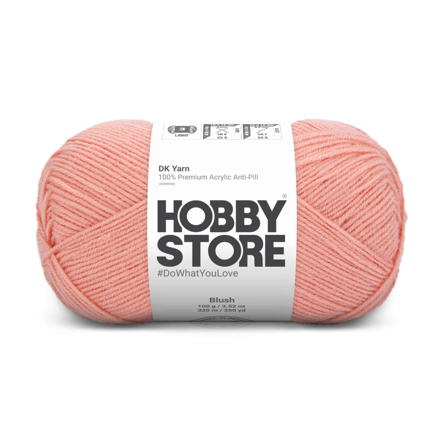 DK Anti-Pill Yarn by Hobby Store - Blush 1833