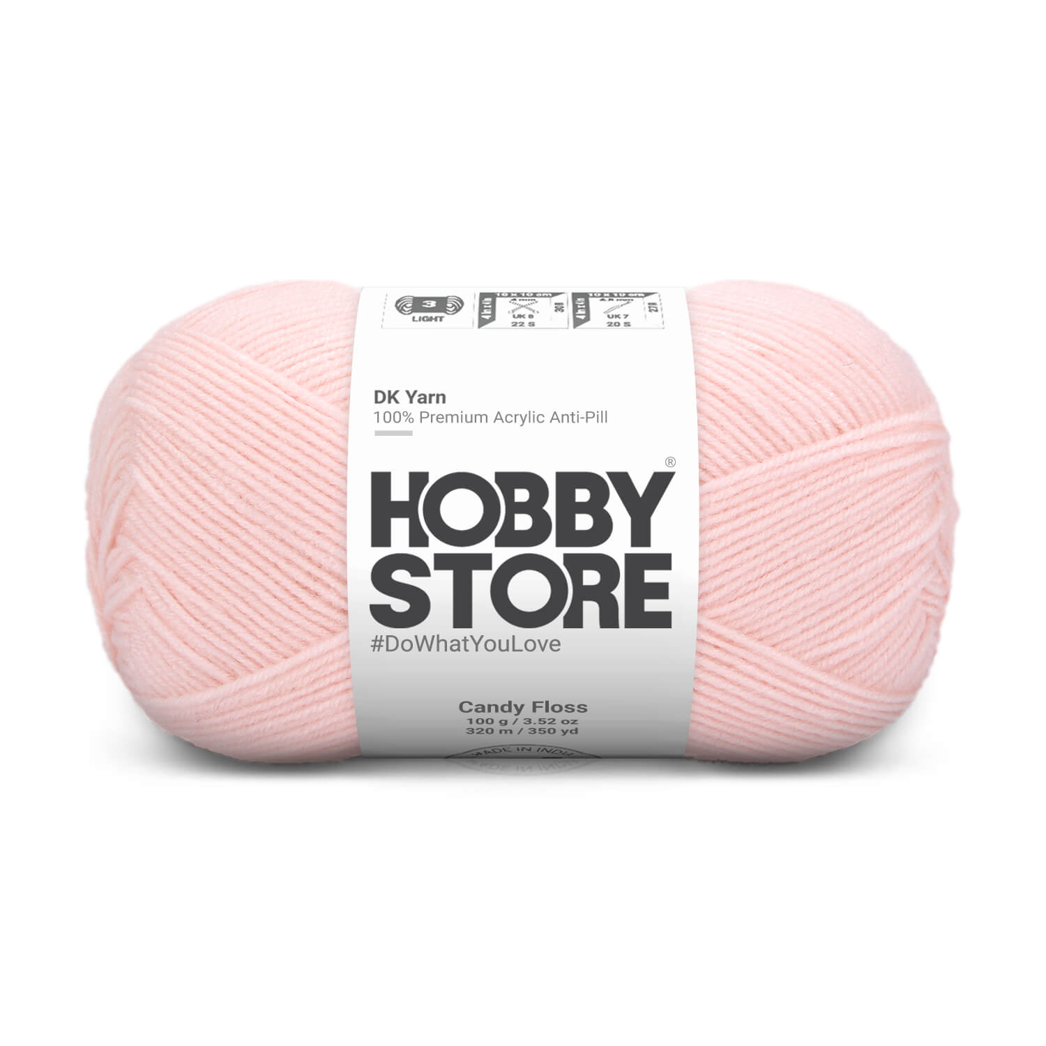 DK Anti-Pill Yarn by Hobby Store - Candy Floss 1130