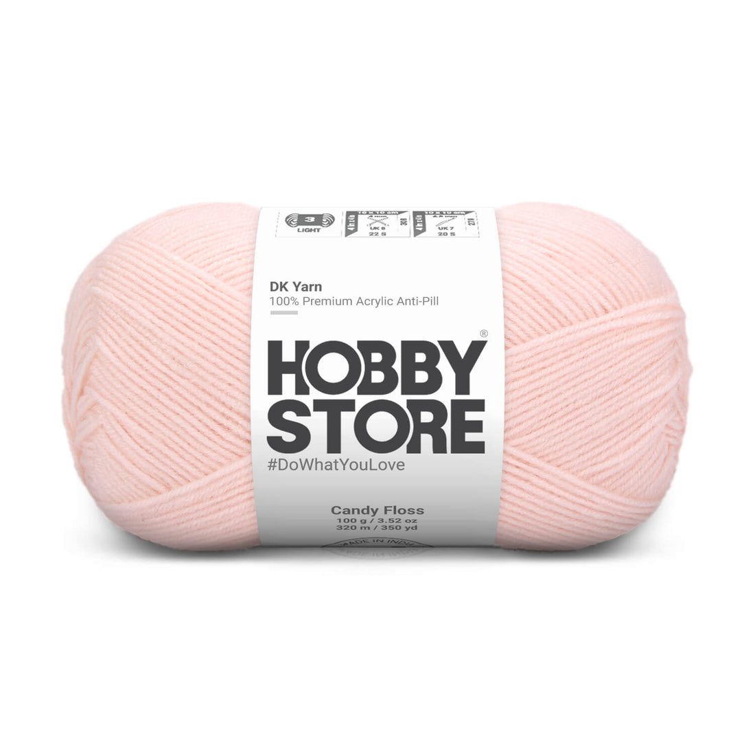 DK Anti-Pill Yarn by Hobby Store - Candy Floss 1130